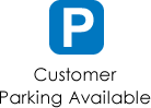 Customer Parking Available